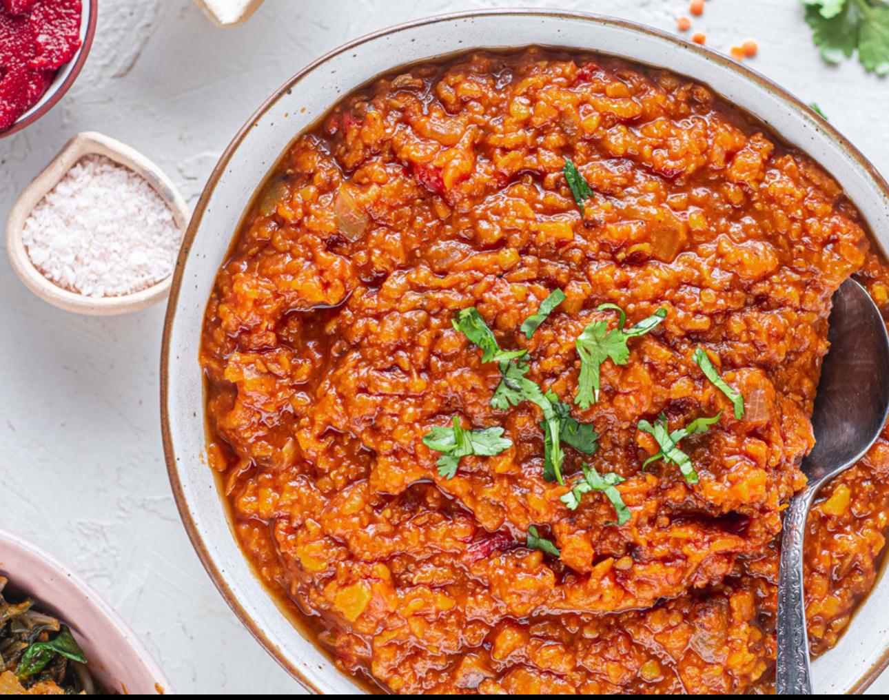 Spicy Red Lentils (Misir Wot)