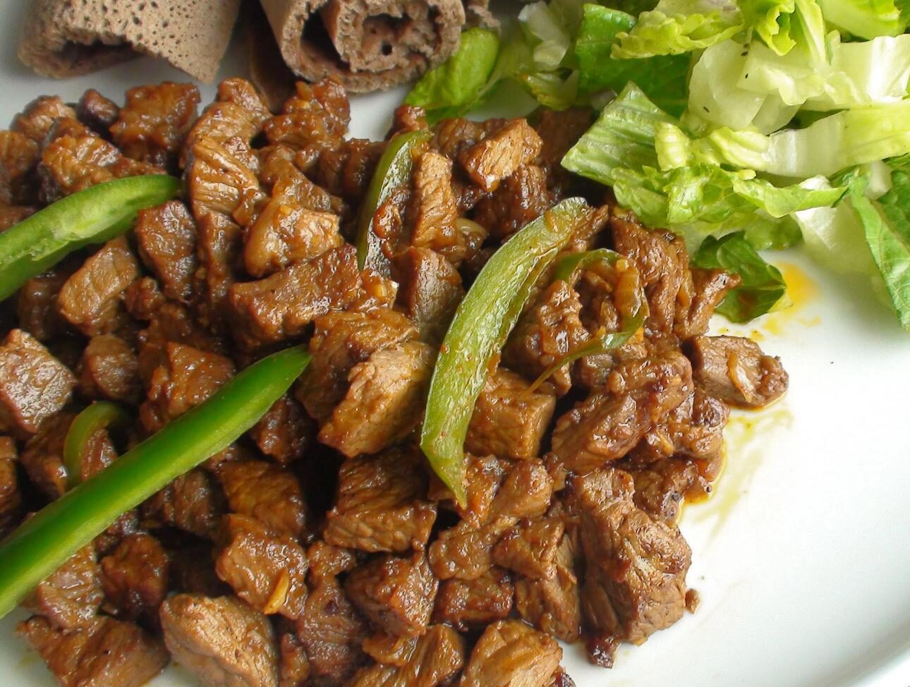 Sautéed Beef (Tibs)